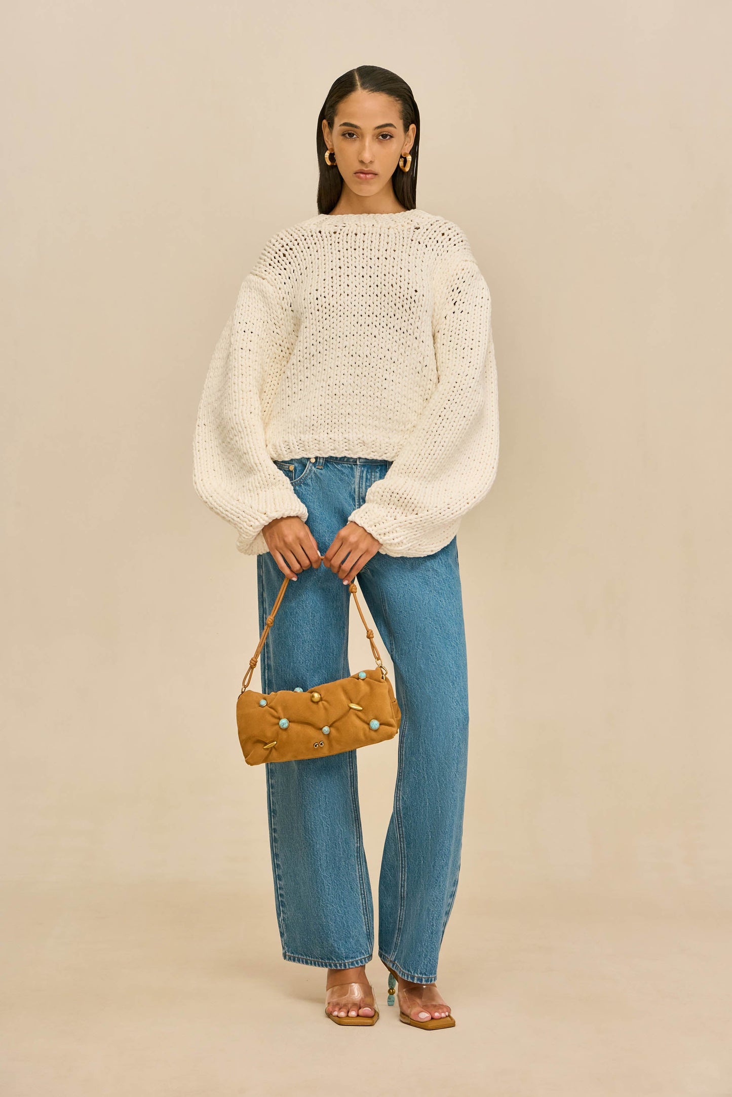 TRINA SWEATER - OFF WHITE