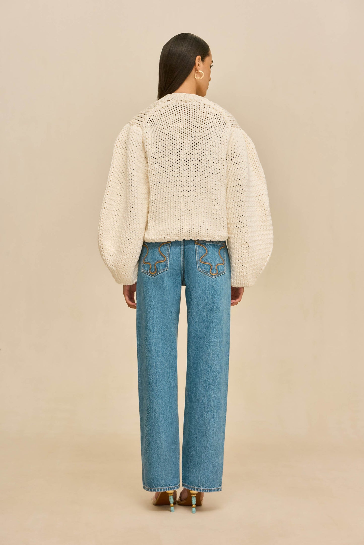 TRINA SWEATER - OFF WHITE
