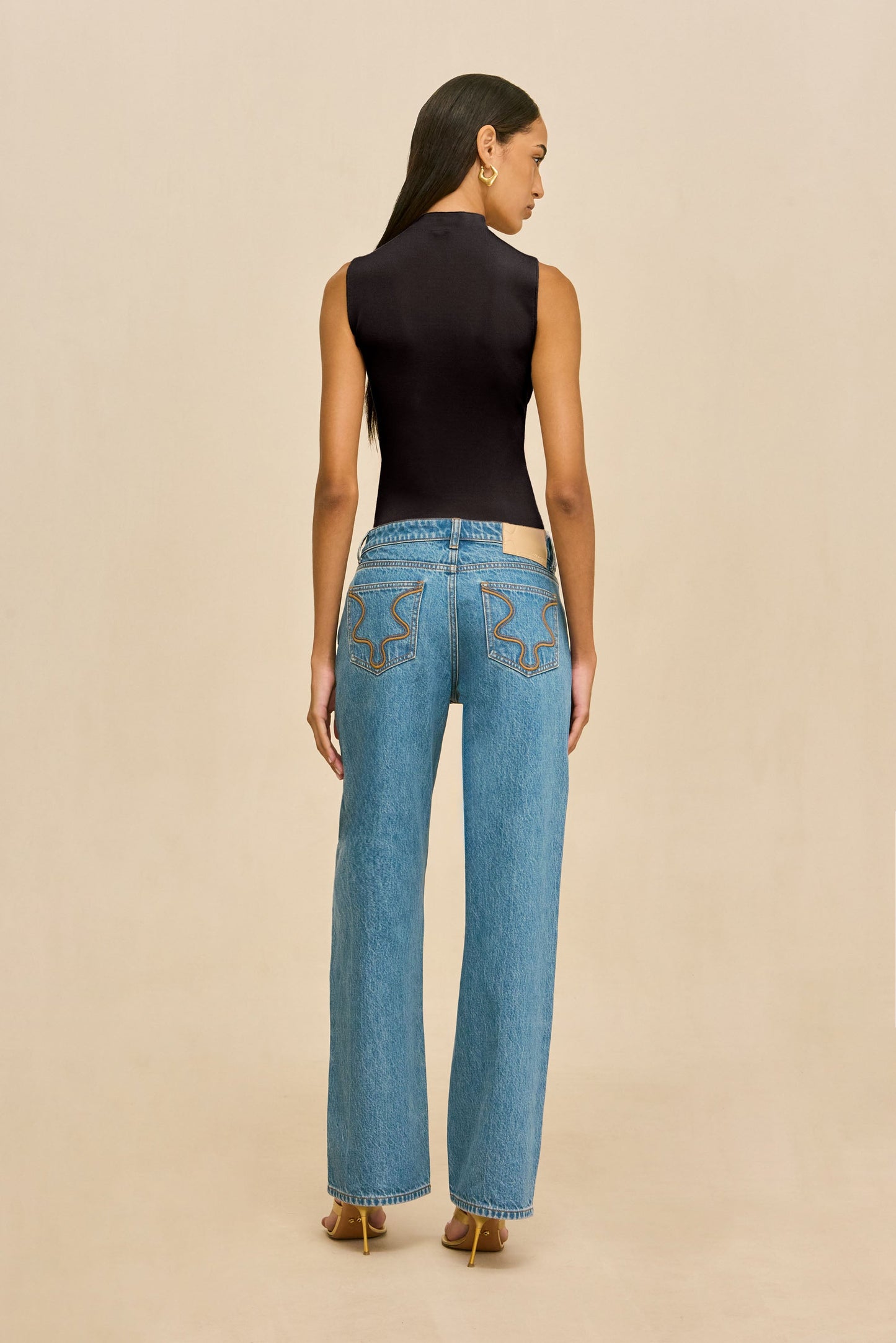 KATHERINE KNIT TOP - BLACK