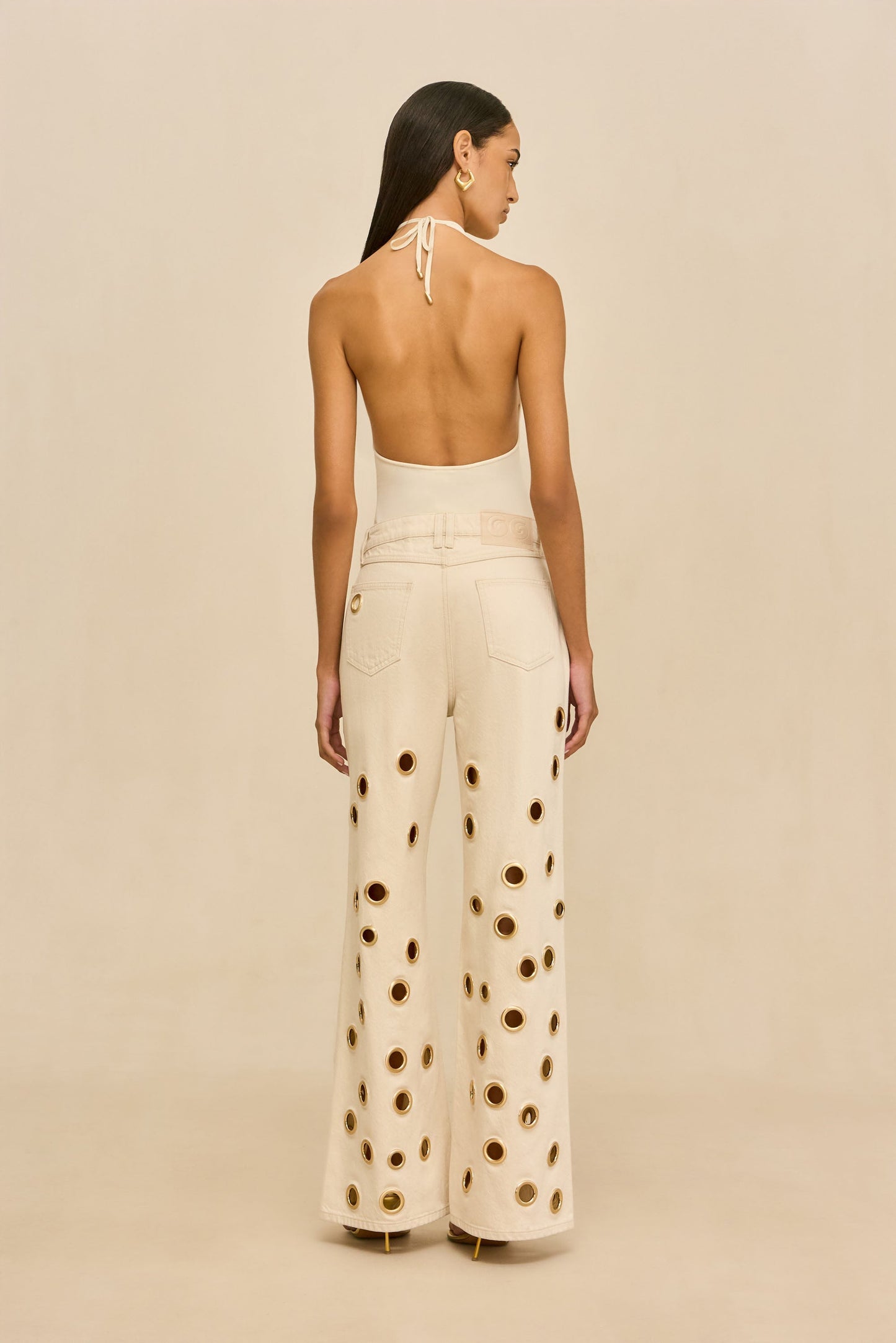 MINNIE KNIT BODYSUIT - OFF WHITE
