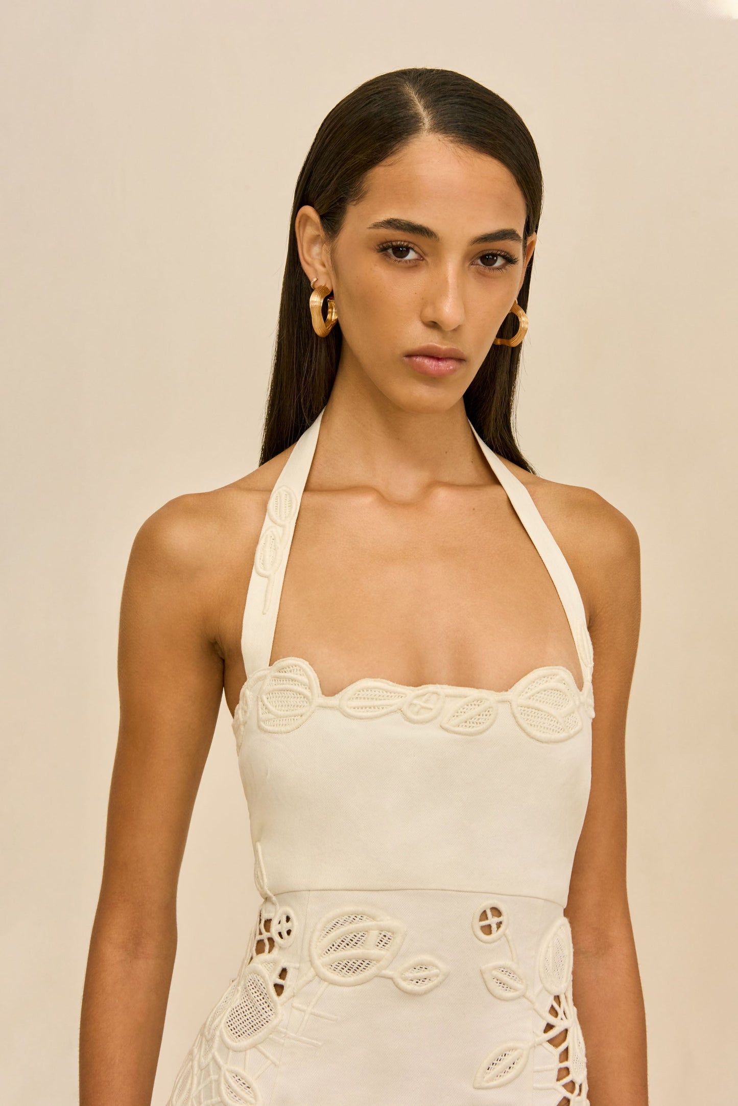 POPPY DRESS - OFF WHITE