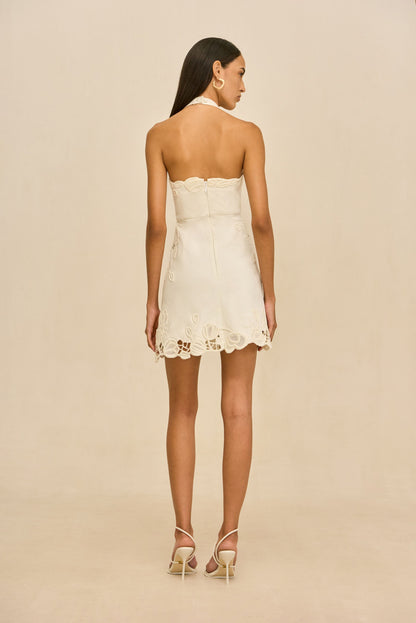 POPPY DRESS - OFF WHITE
