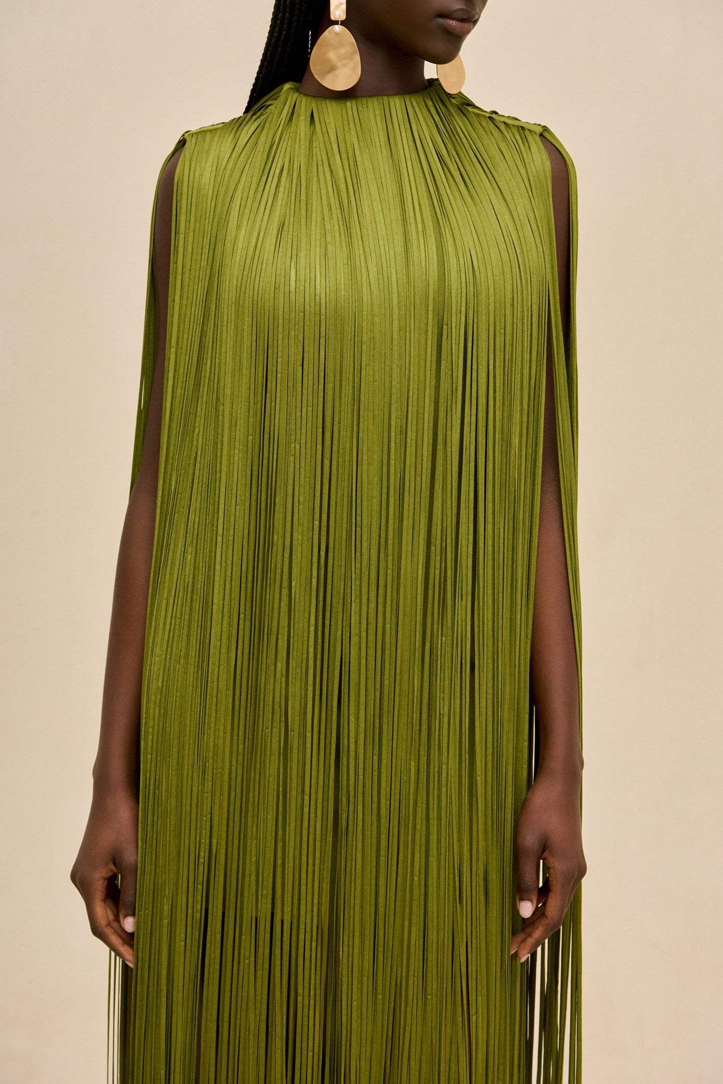 ARIANNA GOWN - CHIVE