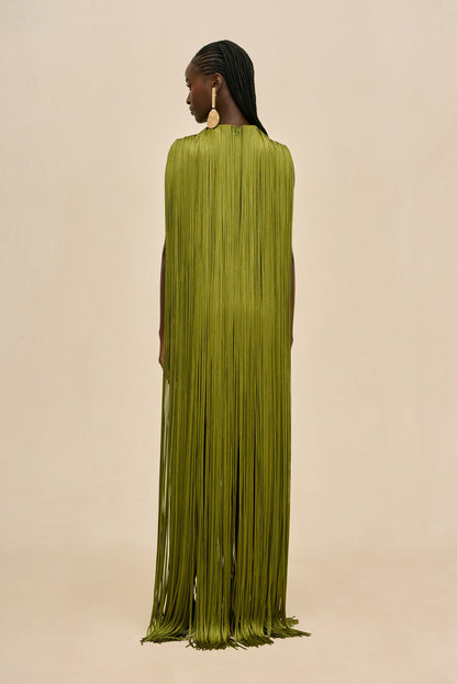 ARIANNA GOWN - CHIVE