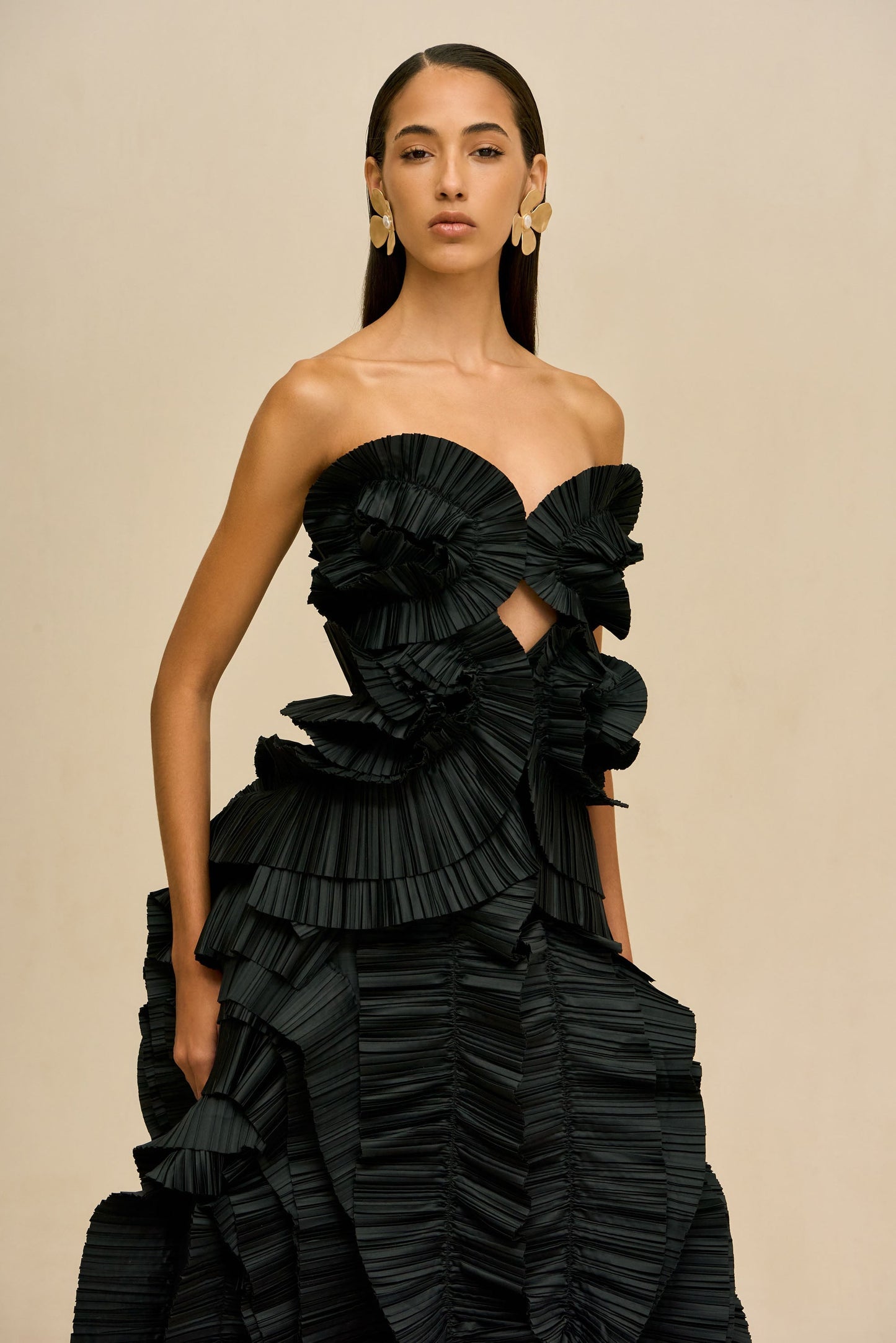 HIVER GOWN - BLACK
