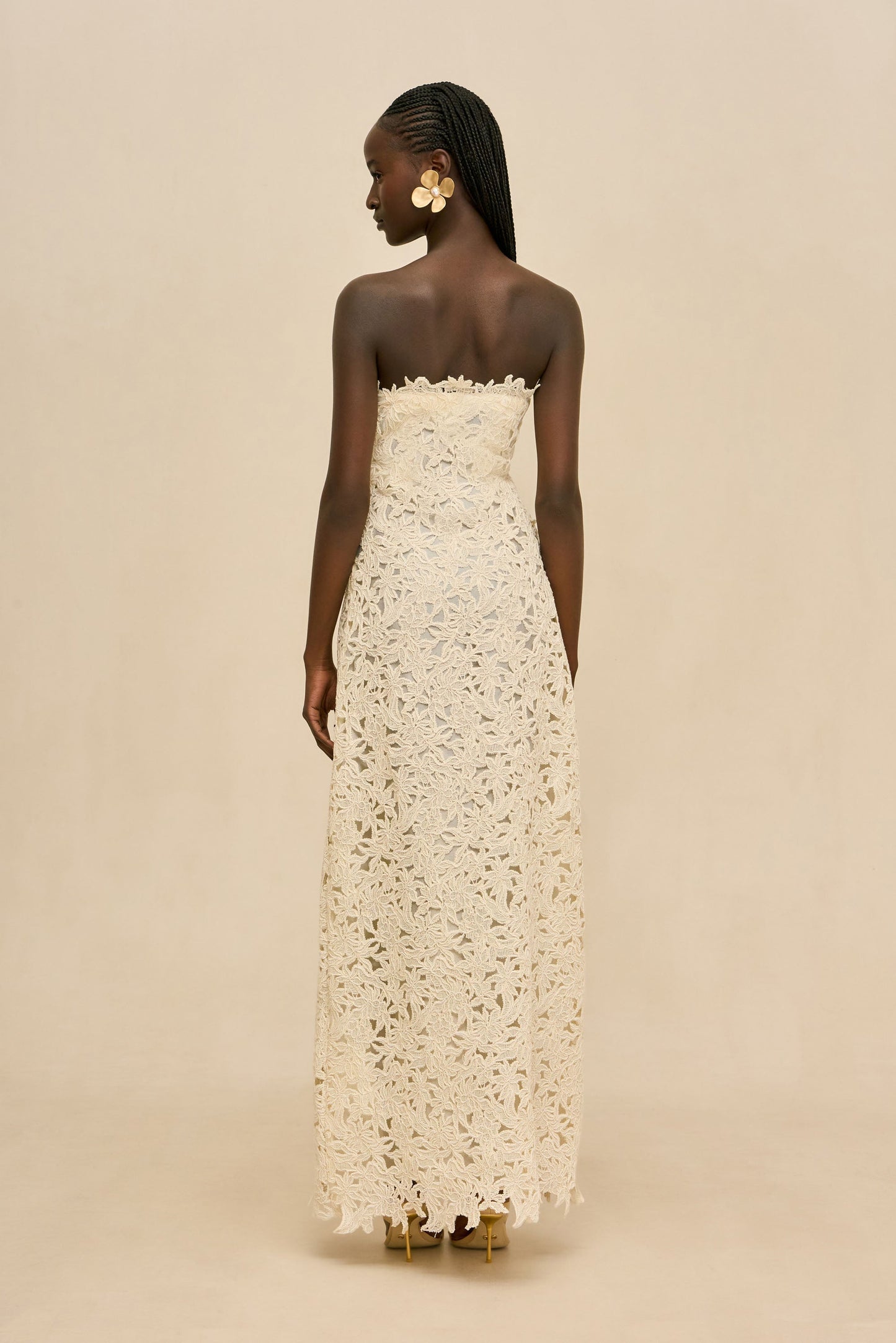 FLORENNE GOWN - OFF WHITE