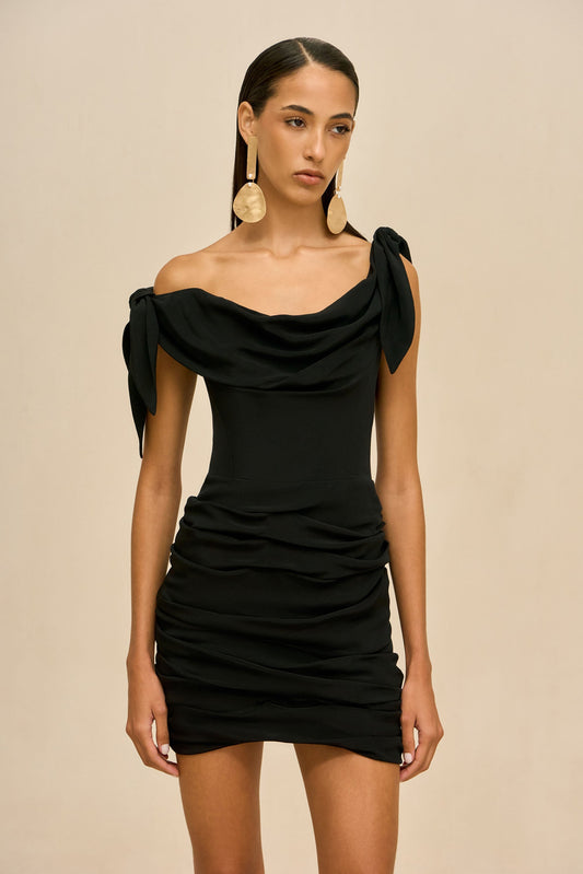 DEANNA DRESS - BLACK