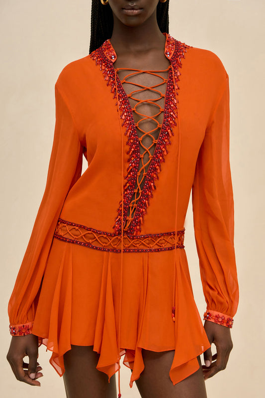 MIMAS DRESS - PEPPER