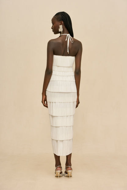 PATRIZIA DRESS - OFF WHITE