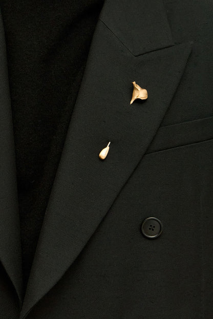 CALLA PIN - BRUSHED BRASS