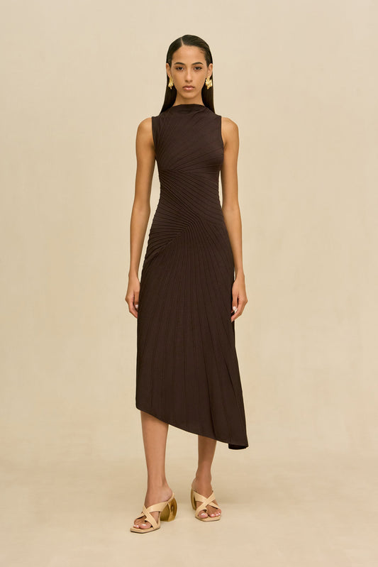 FEN KNIT DRESS - LUWAK