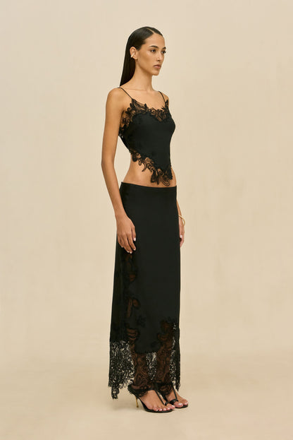 SERAPHIS SKIRT - BLACK
