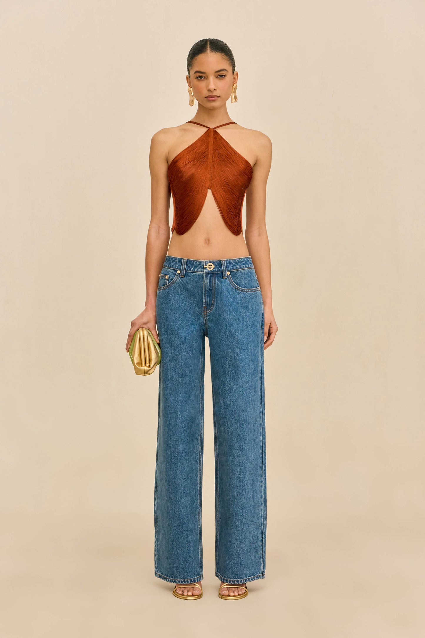 QUELLA TOP - BRONZE