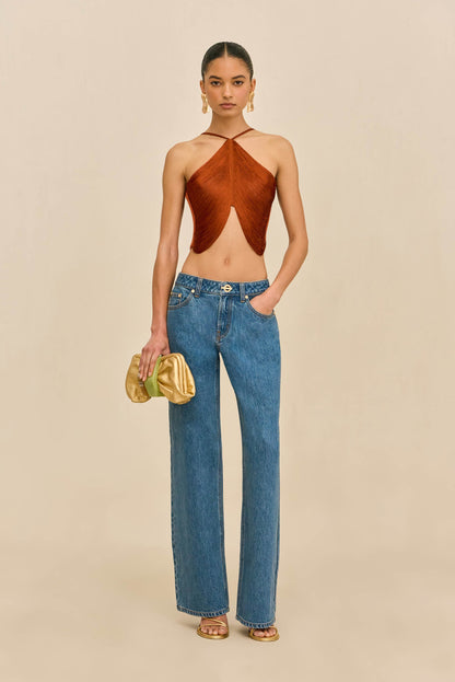 QUELLA TOP - BRONZE