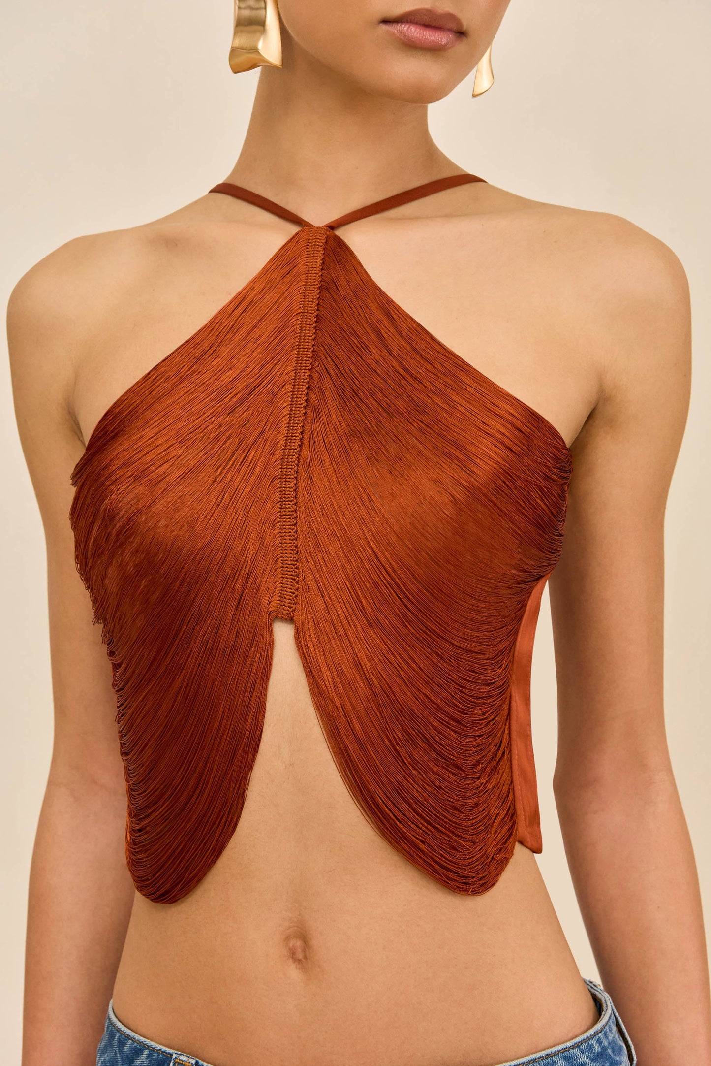 QUELLA TOP - BRONZE