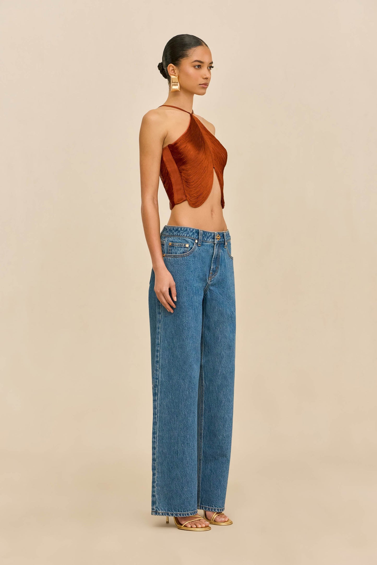 QUELLA TOP - BRONZE