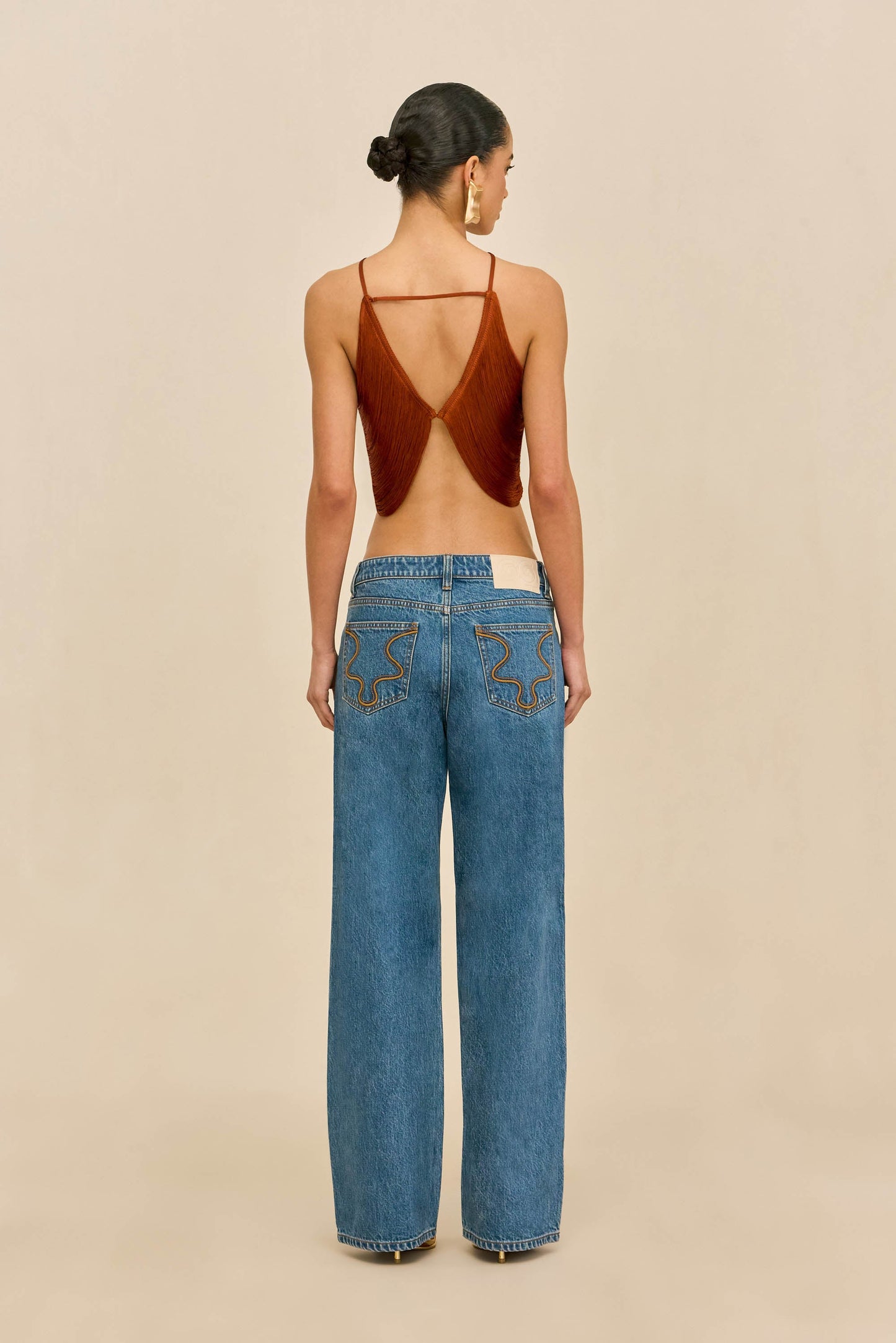 QUELLA TOP - BRONZE
