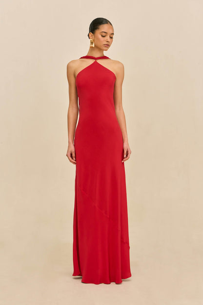 PHEOBE GOWN - MERLOT