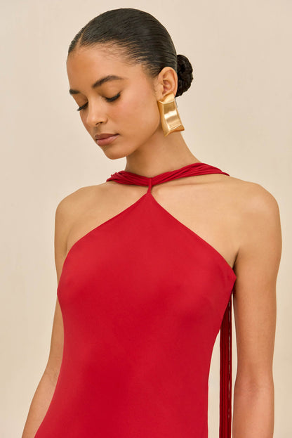 PHEOBE GOWN - MERLOT
