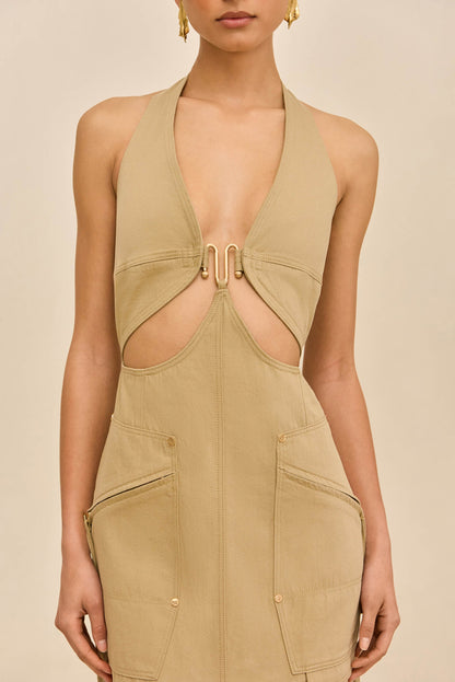 MISAKI DRESS - SESAME