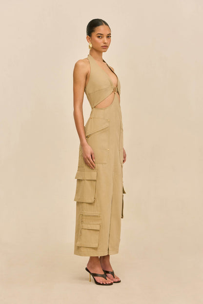 MISAKI DRESS - SESAME