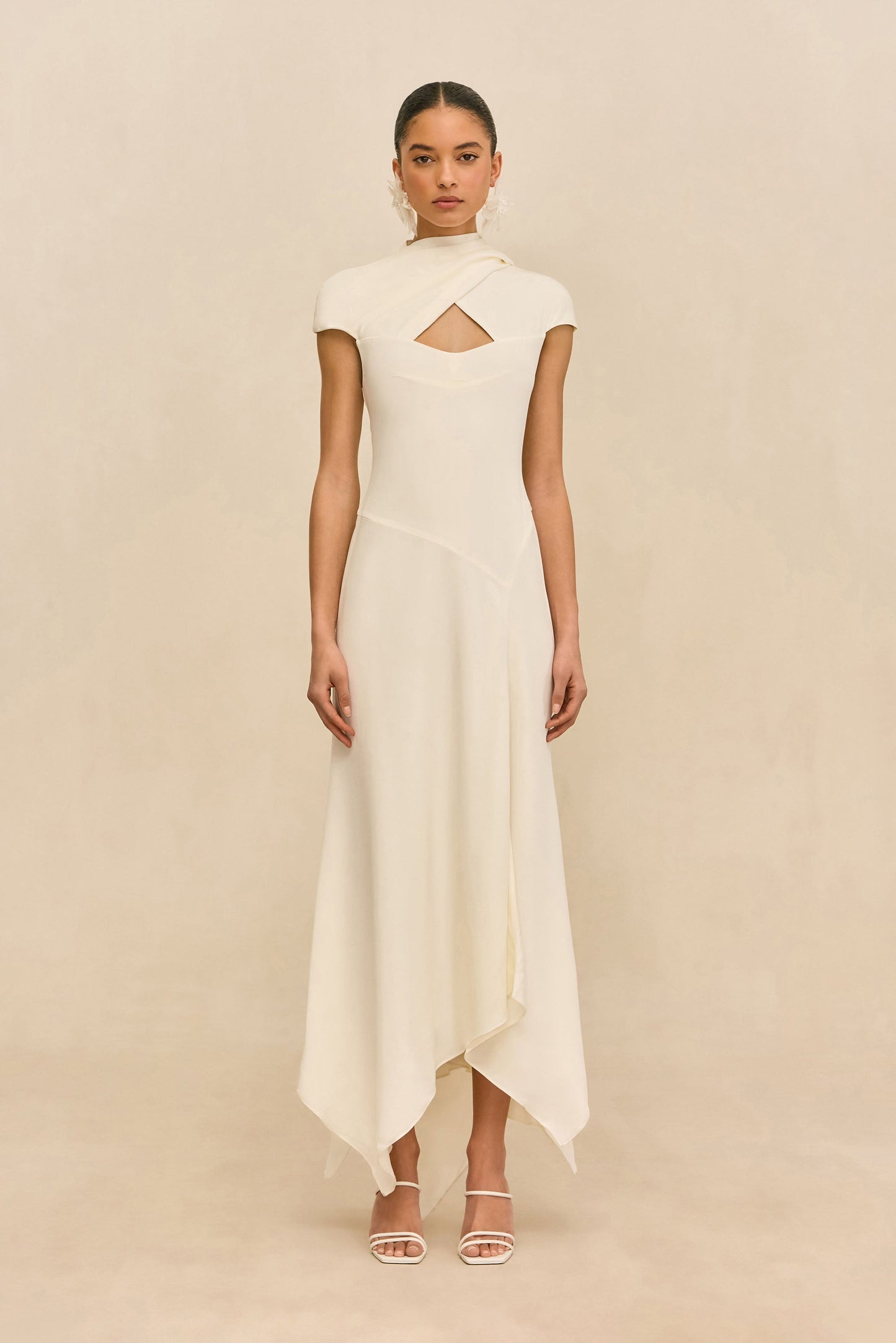 CECILY DRESS - OFF WHITE