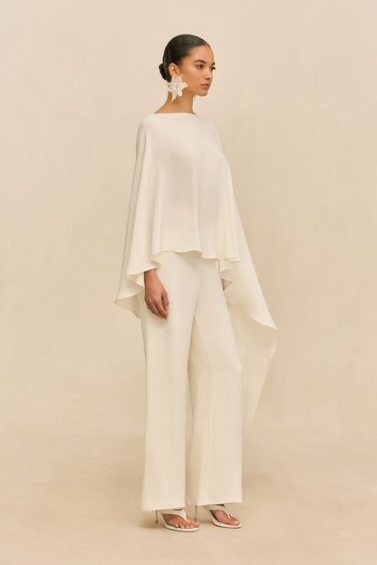 SARA PANT - OFF WHITE