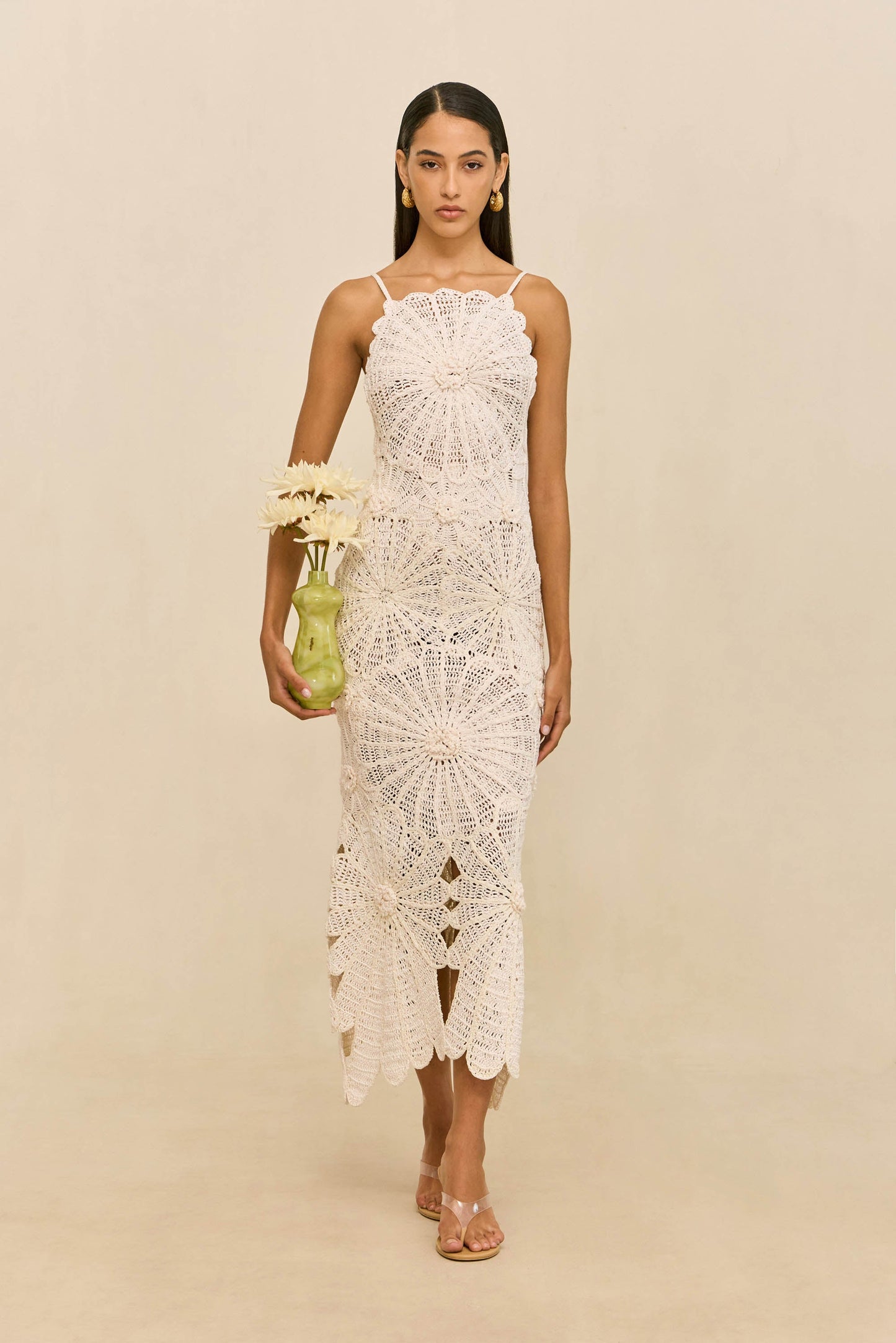 ELIF DRESS - OFF WHITE