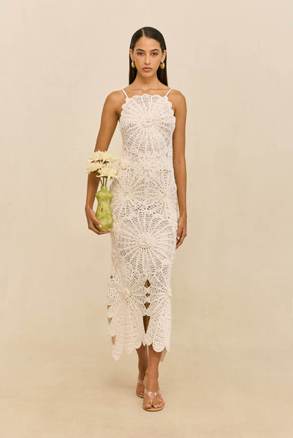ELIF DRESS - OFF WHITE