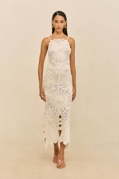 ELIF DRESS - OFF WHITE