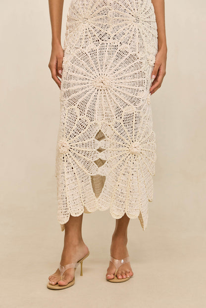 ELIF DRESS - OFF WHITE