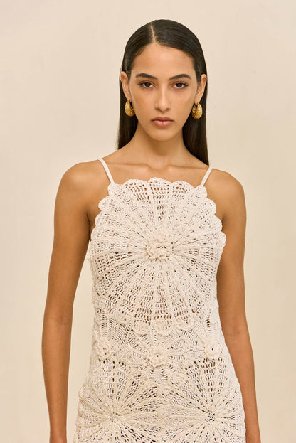 ELIF DRESS - OFF WHITE