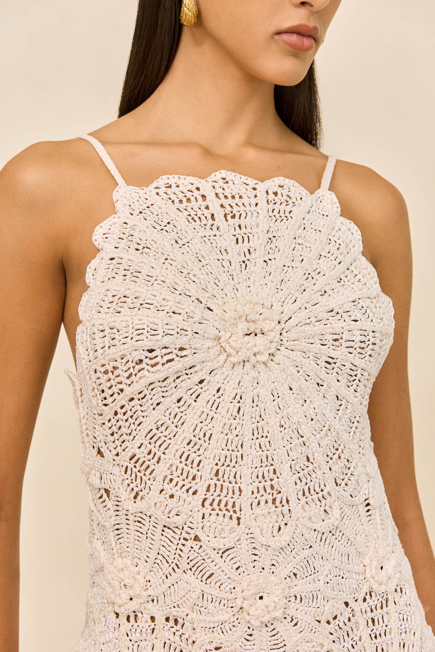 ELIF DRESS - OFF WHITE
