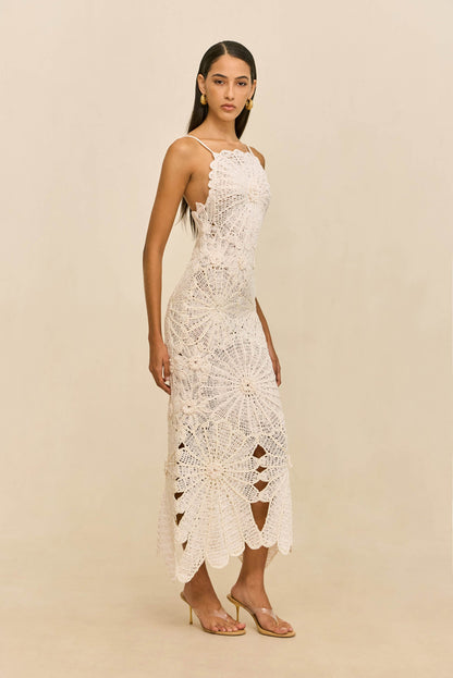 ELIF DRESS - OFF WHITE