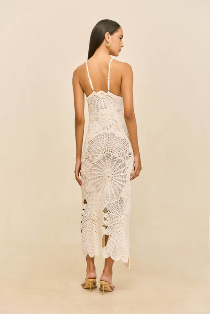 ELIF DRESS - OFF WHITE