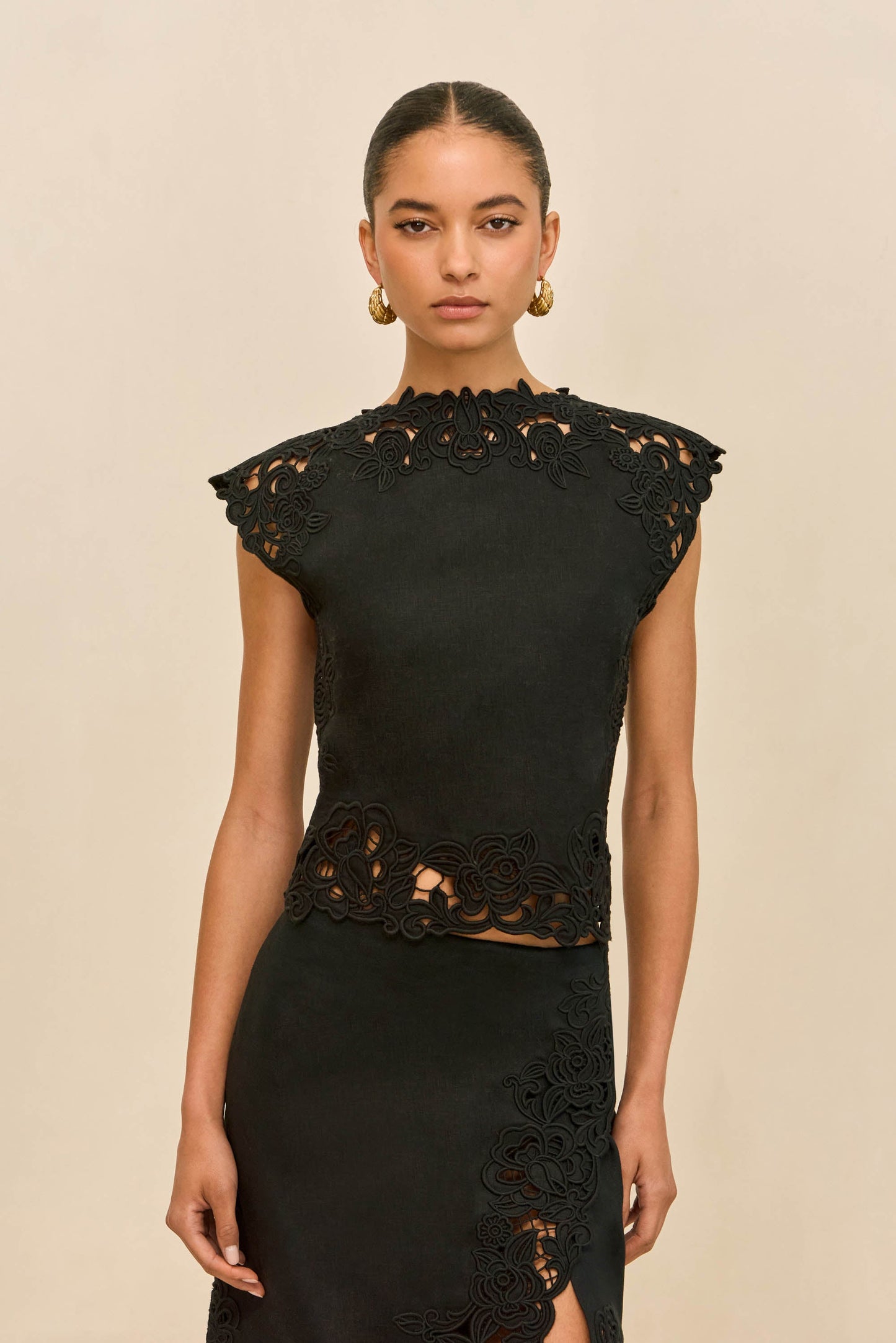 DESTRY TOP - BLACK