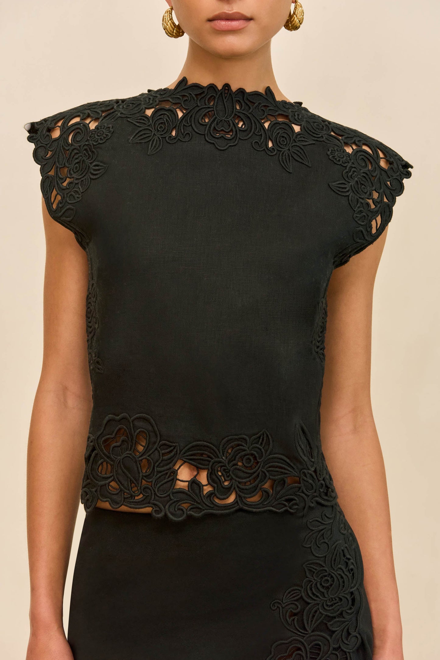 DESTRY TOP - BLACK