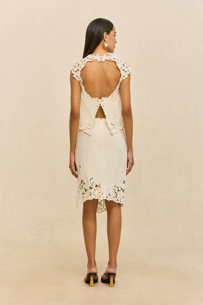 DESTRY TOP - OFF WHITE