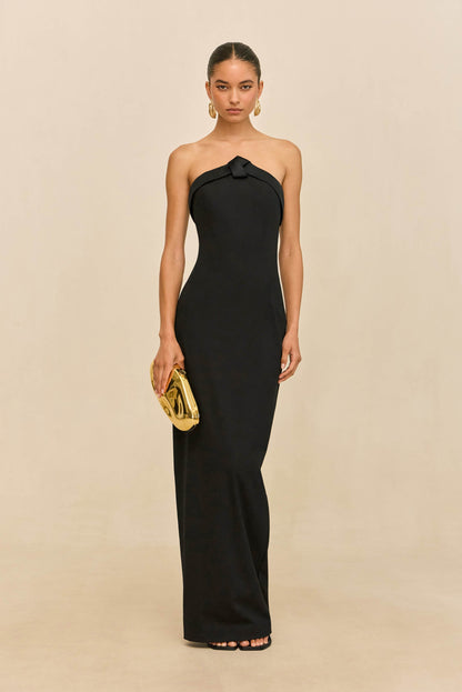 AMANAH GOWN - BLACK