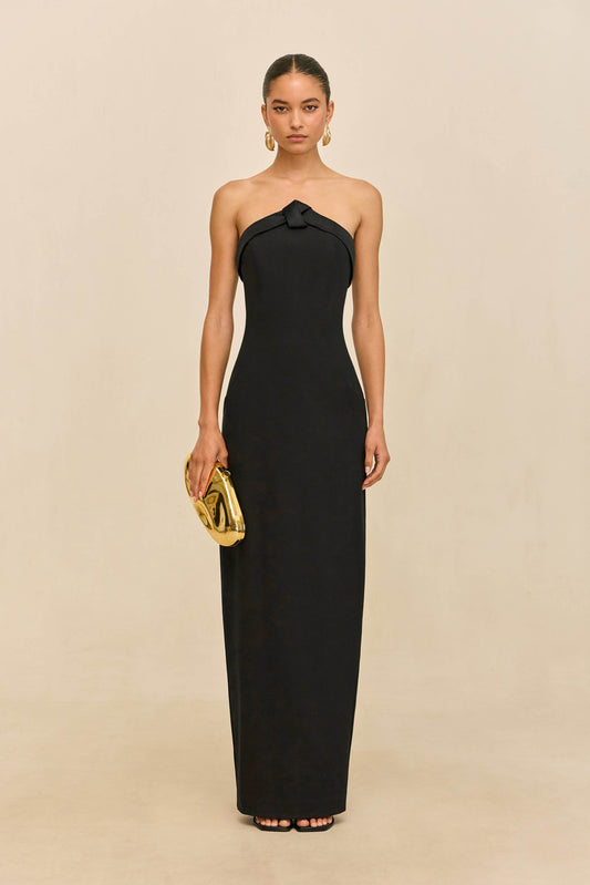 AMANAH GOWN - BLACK