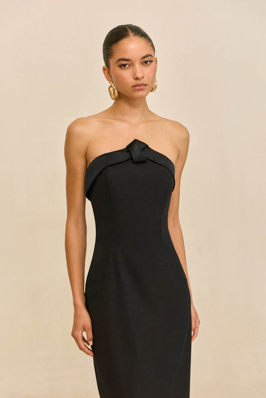 AMANAH GOWN - BLACK