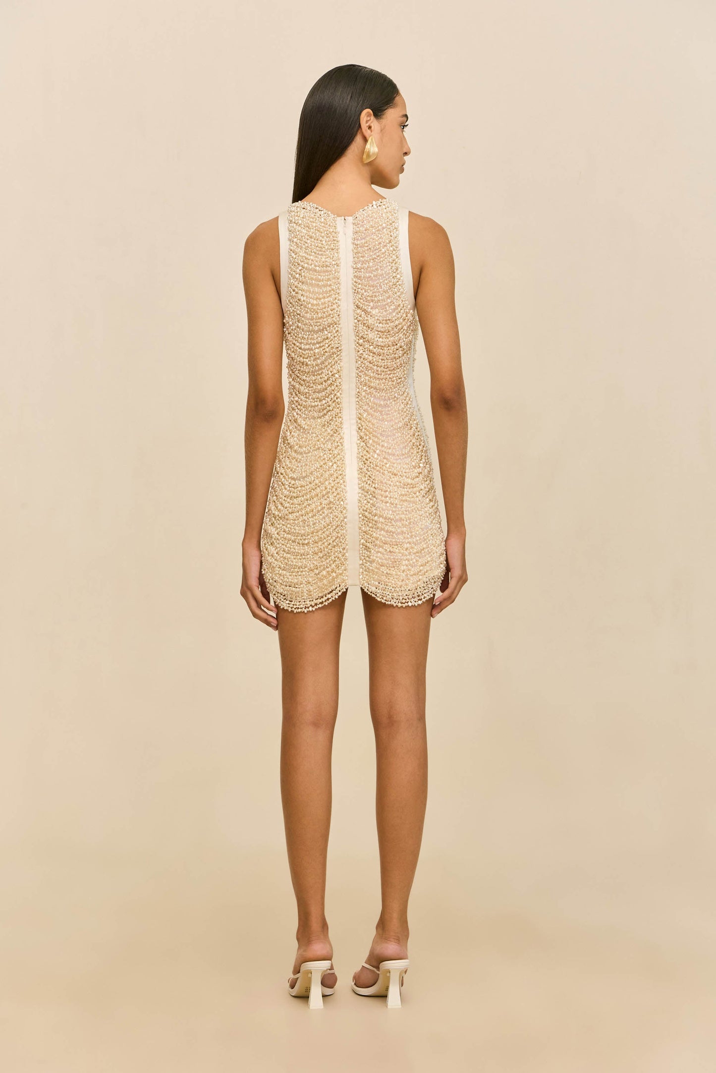 MADISON DRESS - OFF WHITE