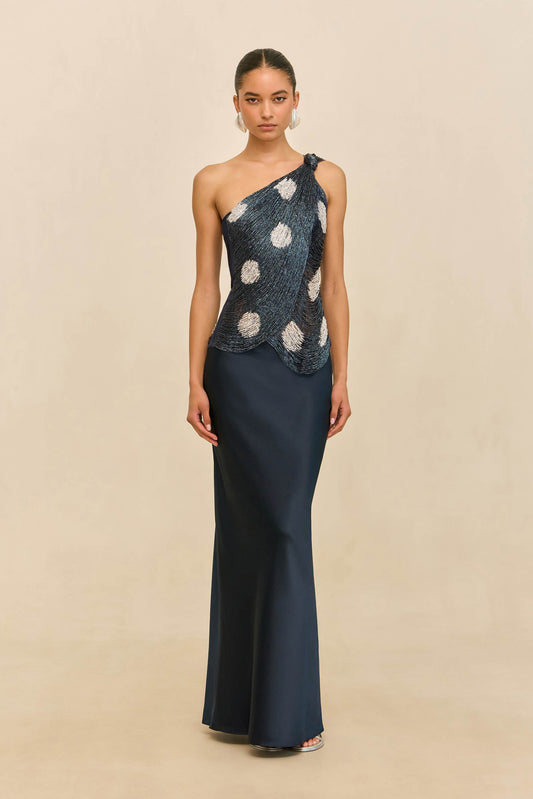 CHANTEL SKIRT - DEEP LAKE