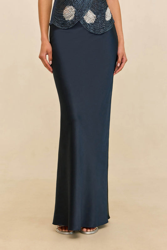 CHANTEL SKIRT - DEEP LAKE