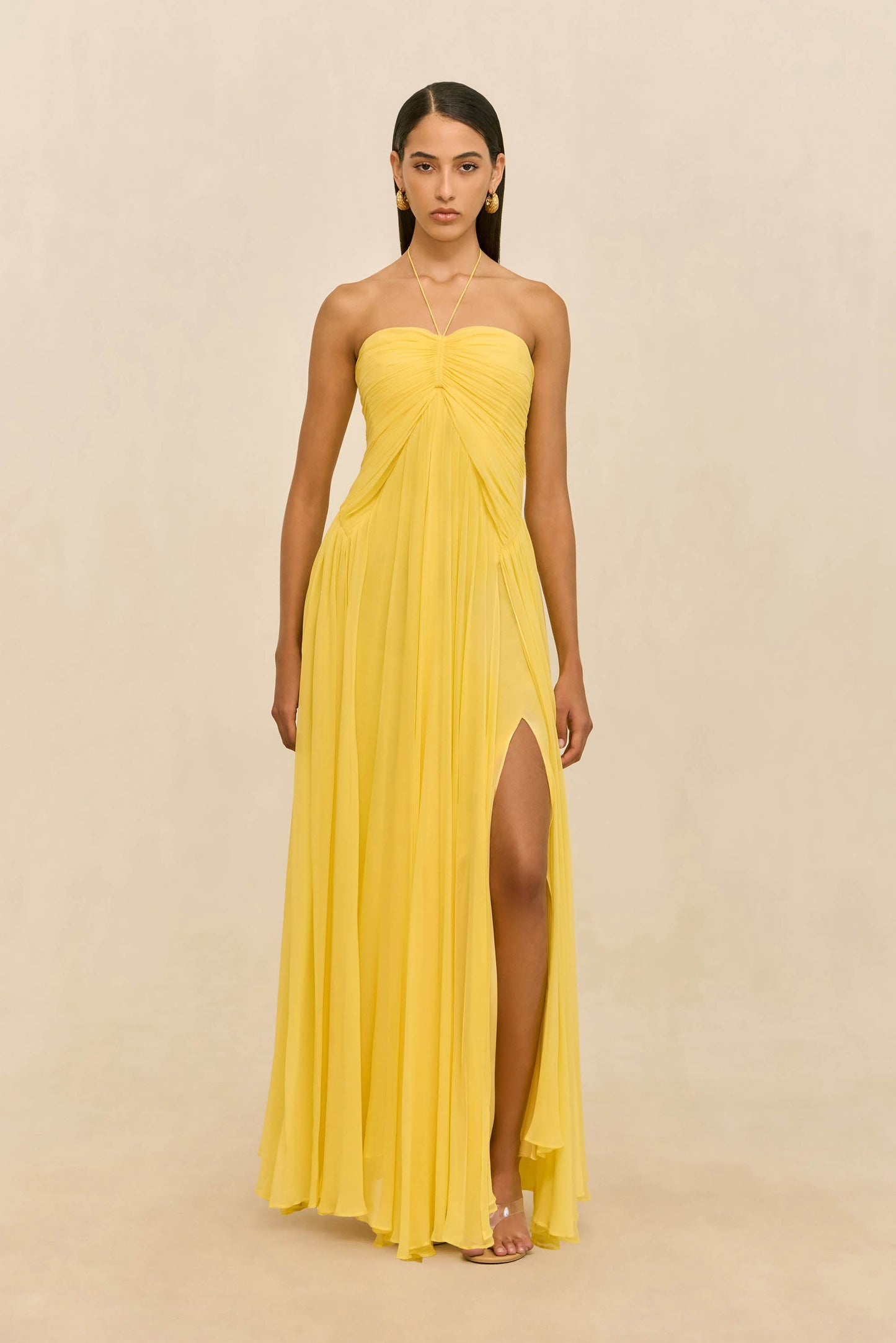 RITZ GOWN - CANARY