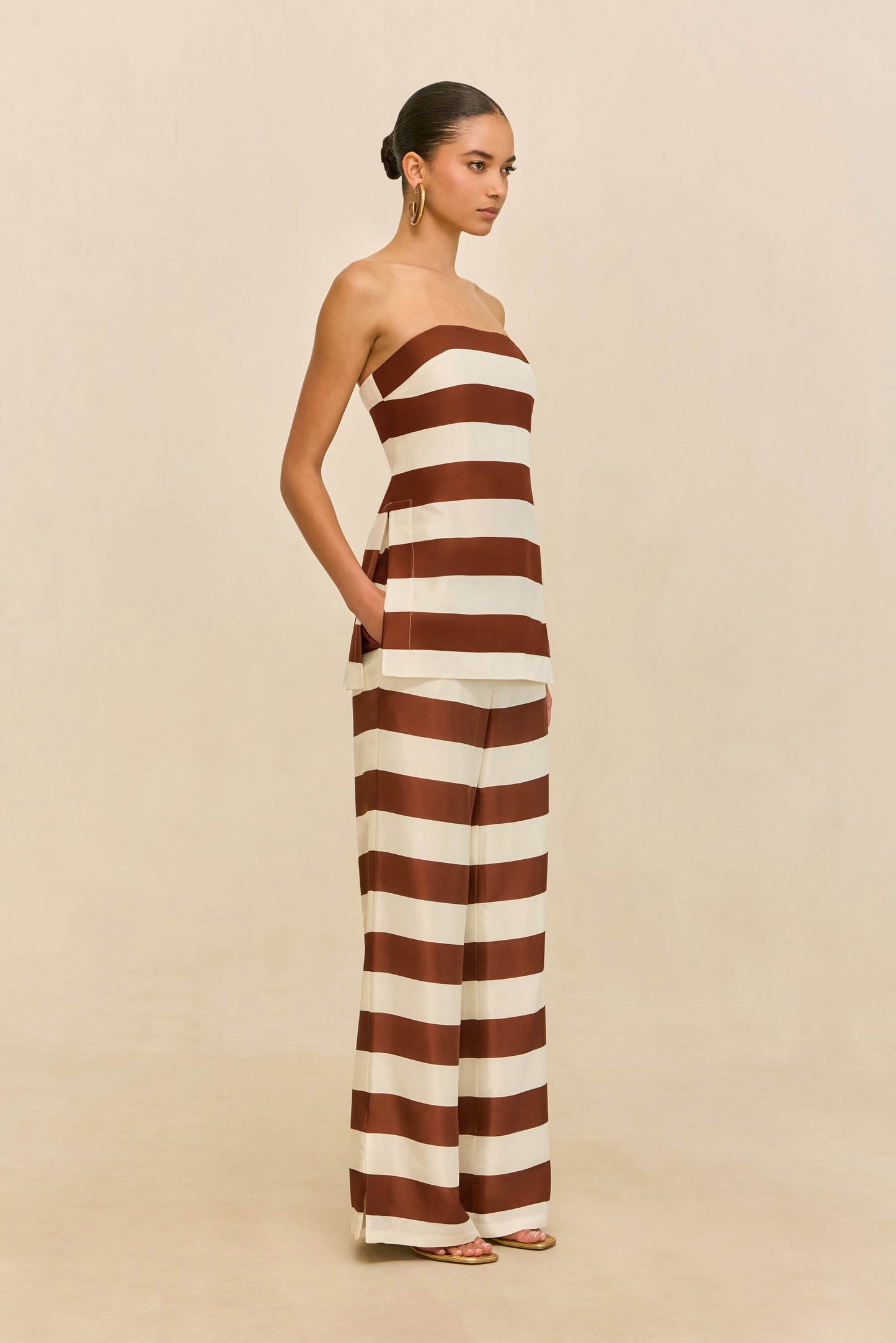 KALILUNA PANT - LARGE SADDLE STRIPE