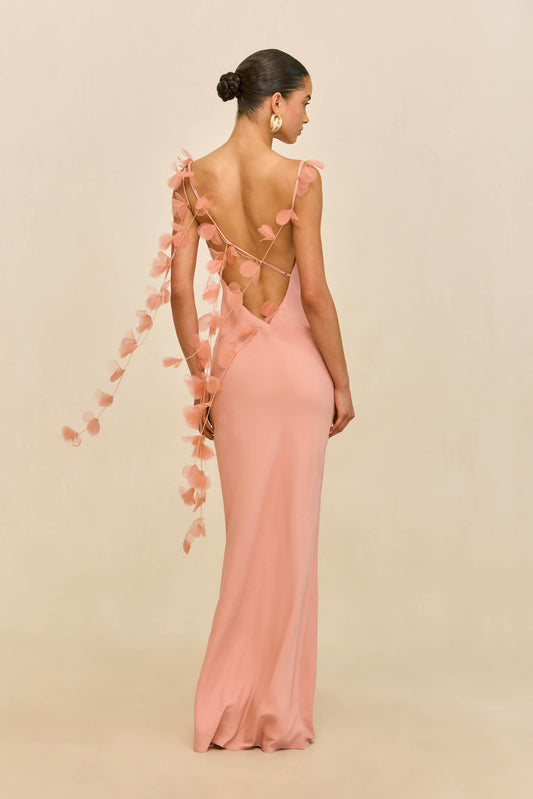 NYMERIA GOWN - PETAL PINK