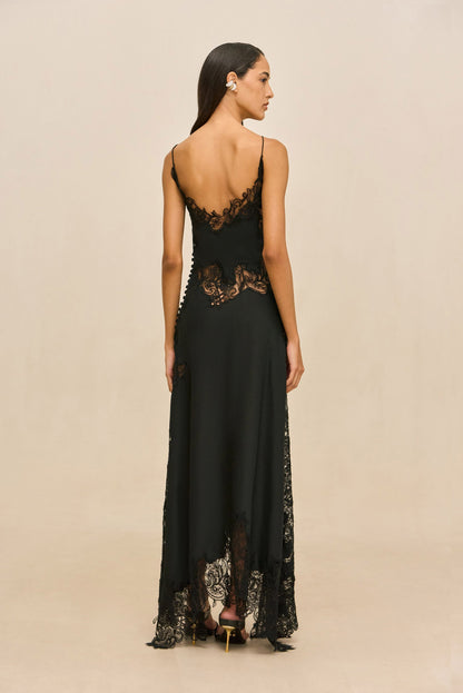 ARCADIA GOWN - BLACK