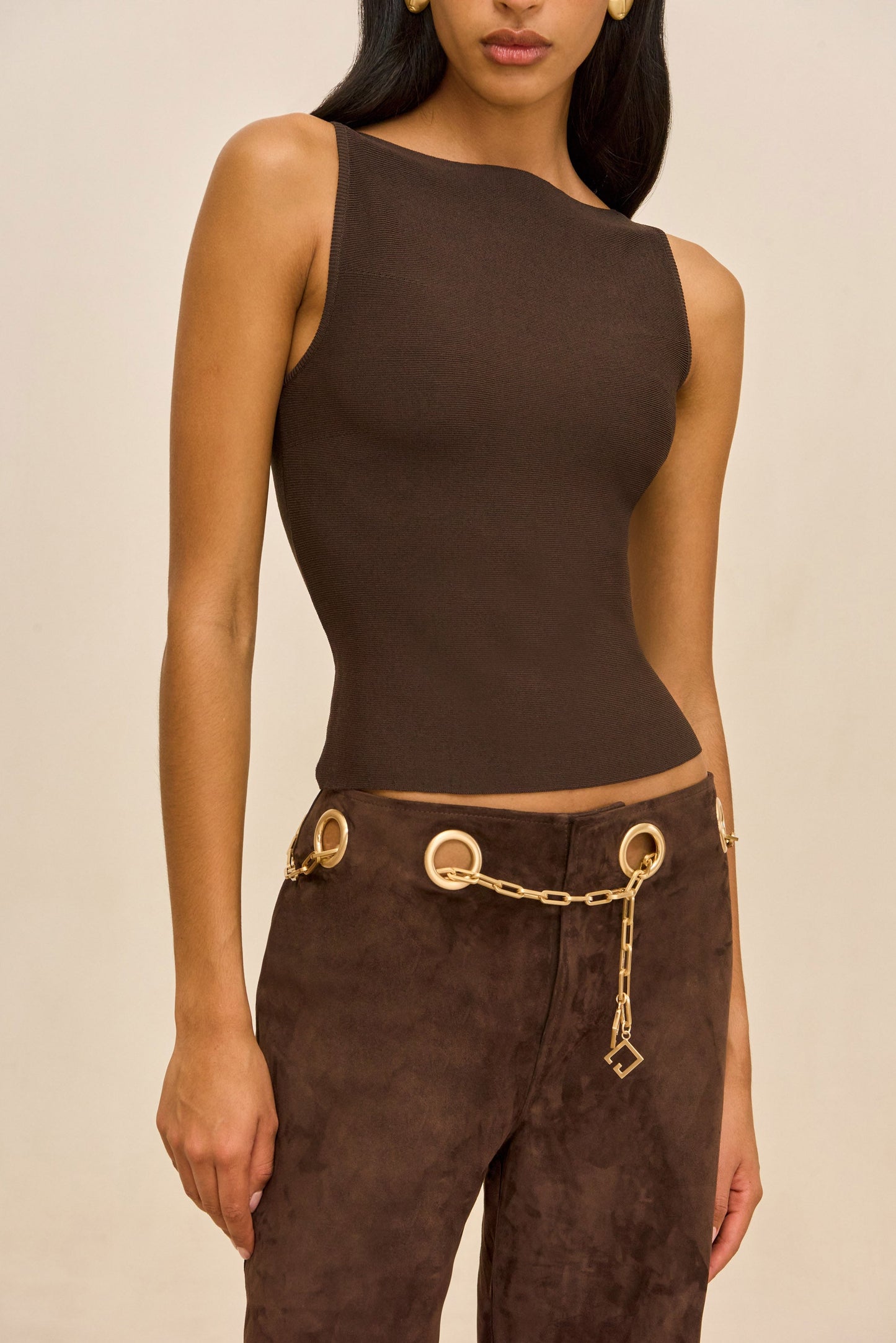 ORNA KNIT TOP - WREN