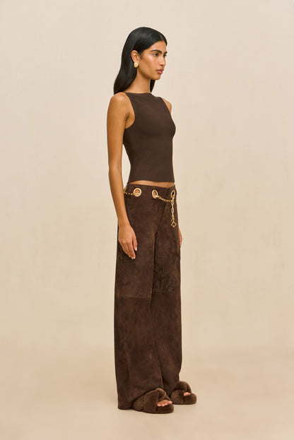 ORNA KNIT TOP - WREN